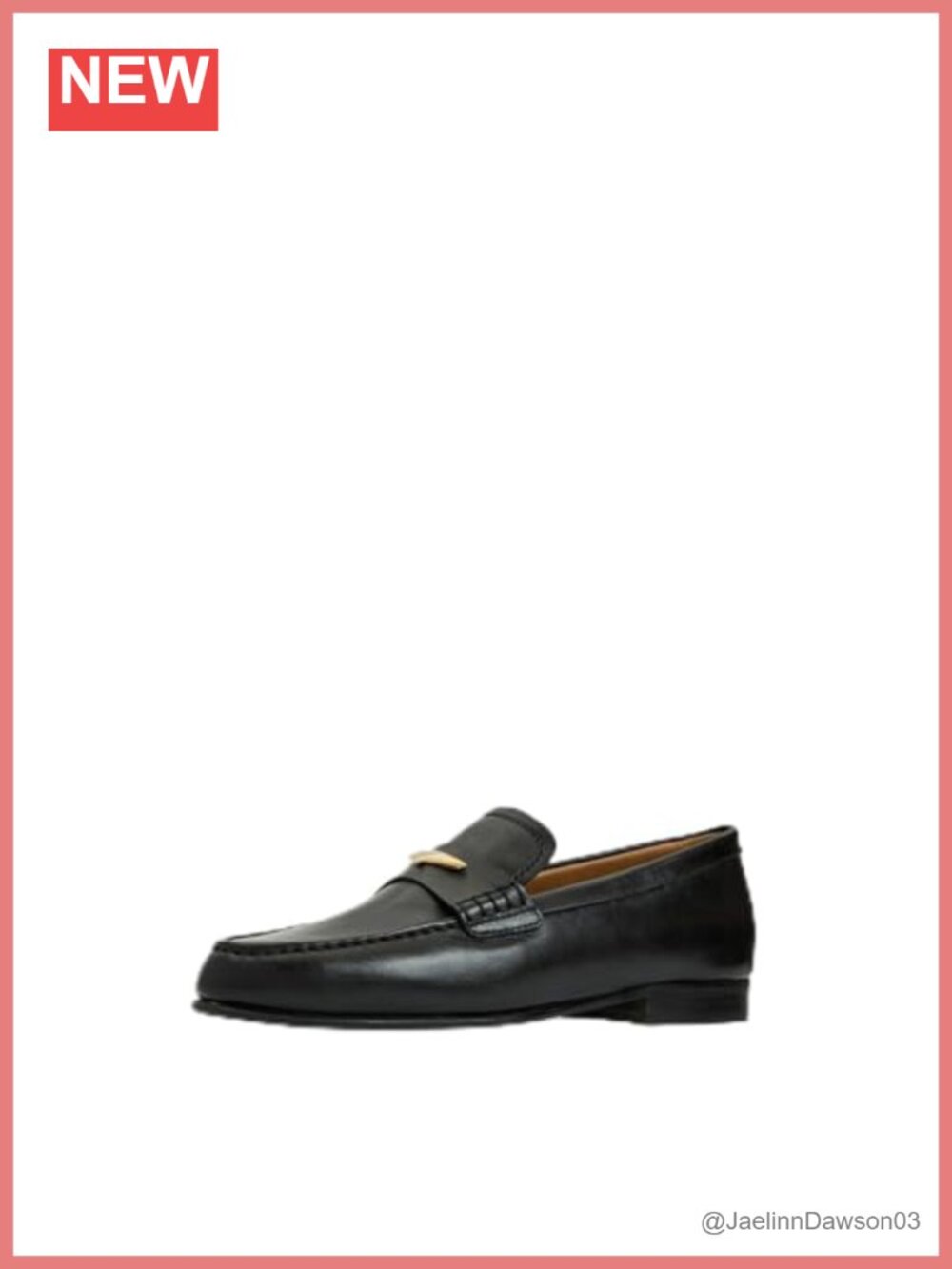 Aquatalia Leather Pull-On Loafers Women's Almond Toe Rubber Sole